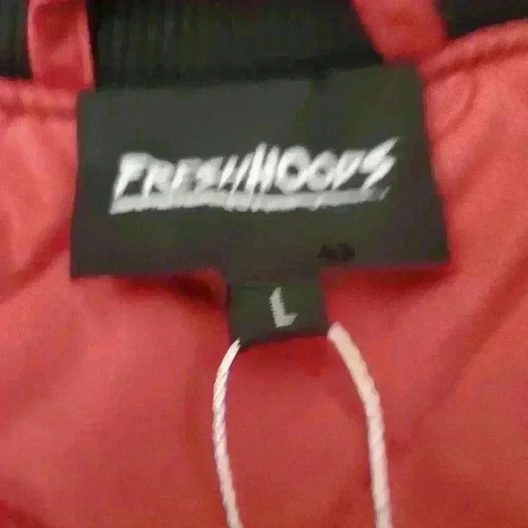 FRESH HOODS NWT mint Gang Bomber Jacket. Size large - Picture 9 of 9